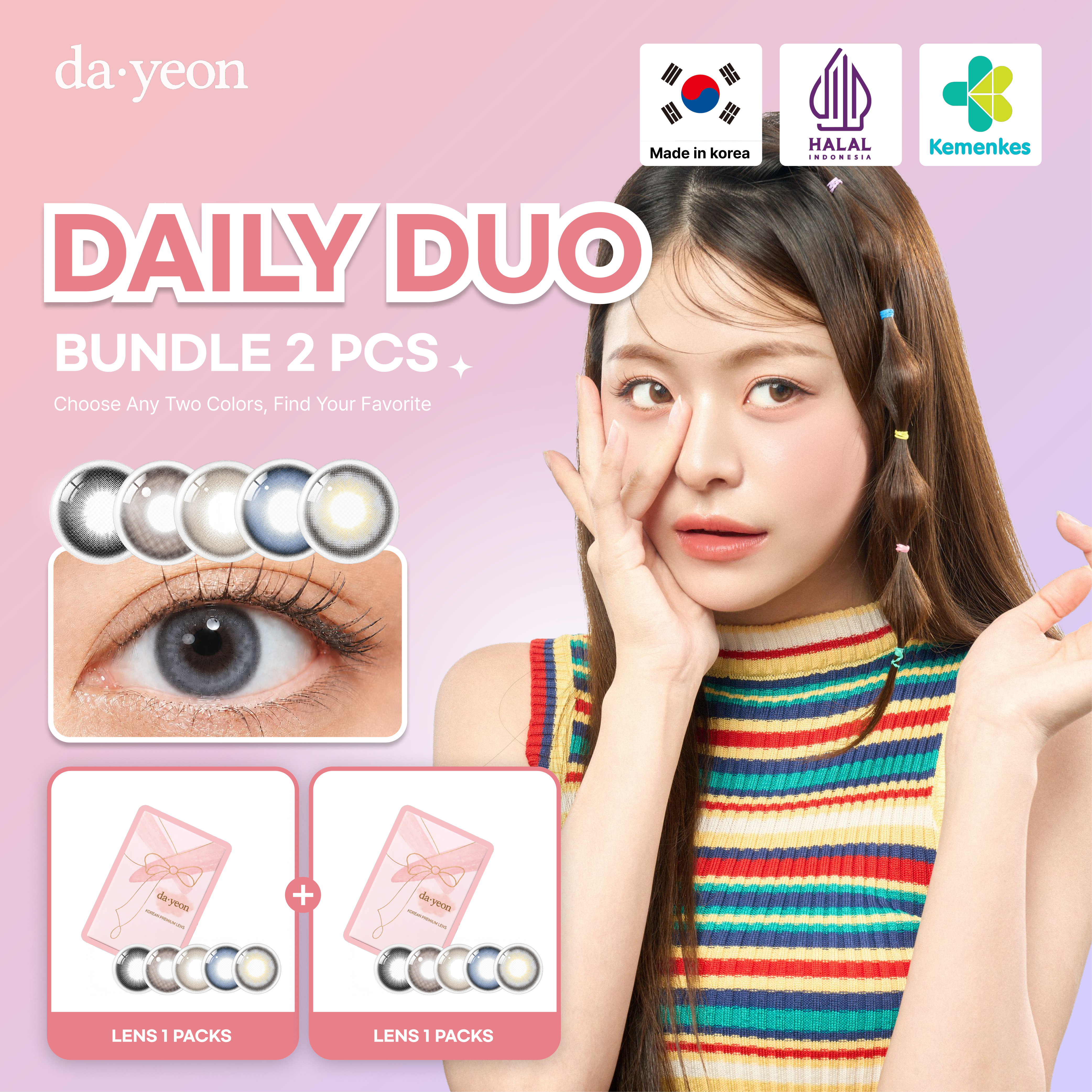 Paket Daily Duo 2 PCS