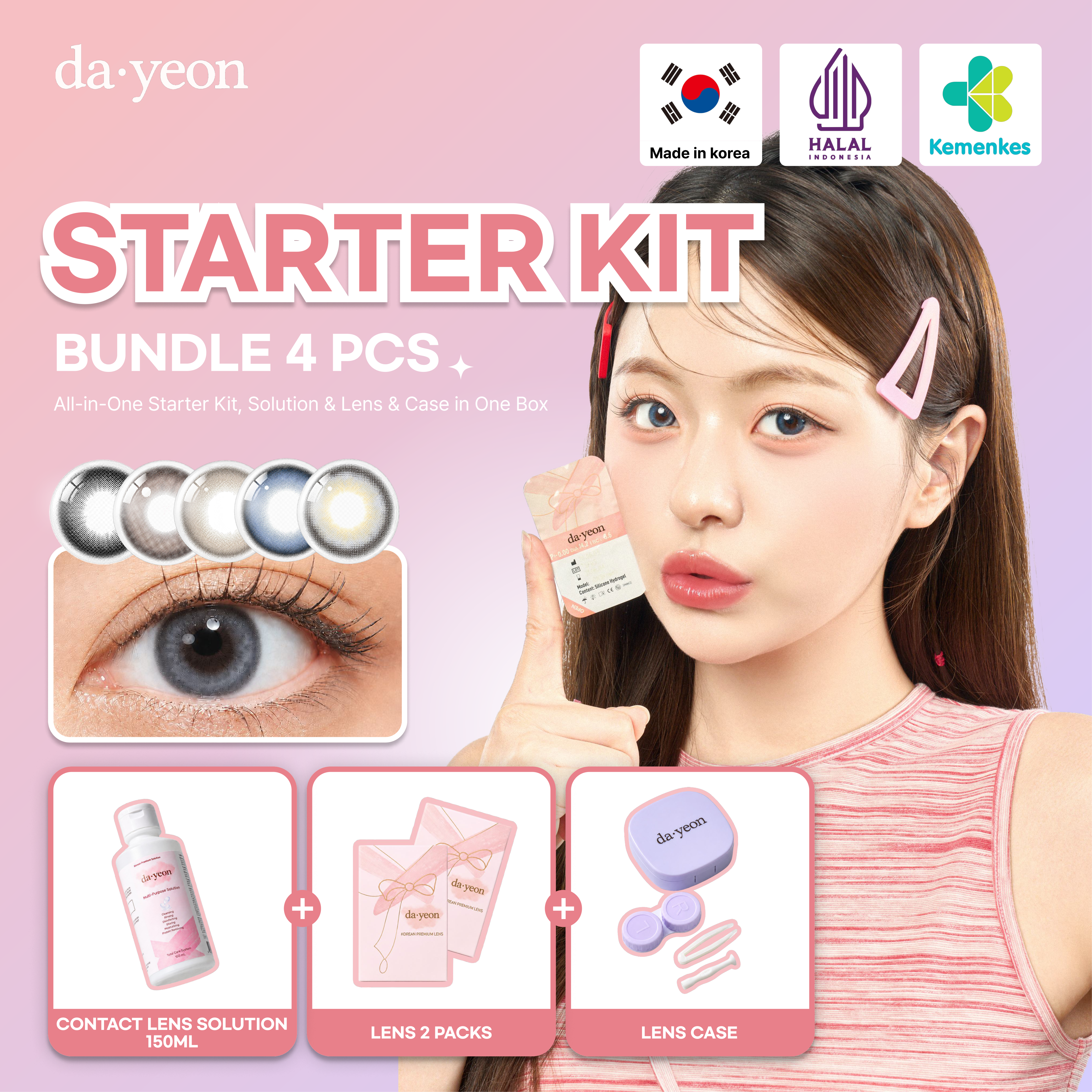 Paket Starter Kit 4 PCS